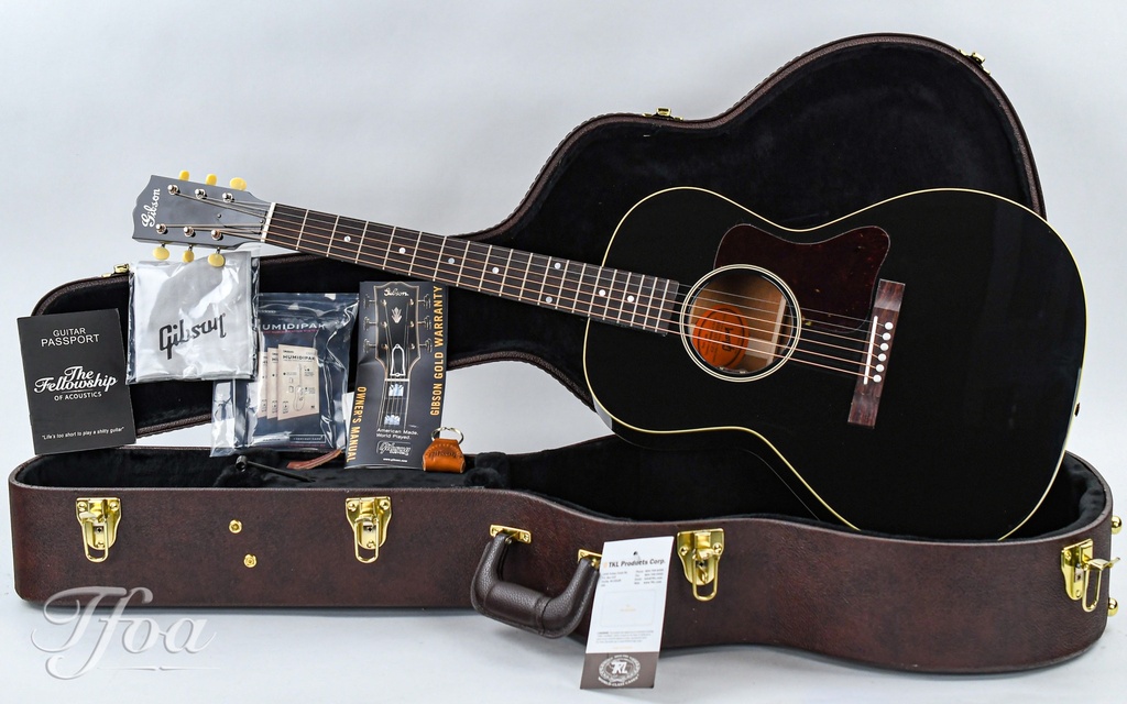 Gibson L00 Original Ebony | The Fellowship of Acoustics Gibson L00 Original Ebony | The Fellowship of Acoustics